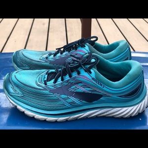 Brooks Glycerin 15 Women’s Aqua Blue Shoes Size 11